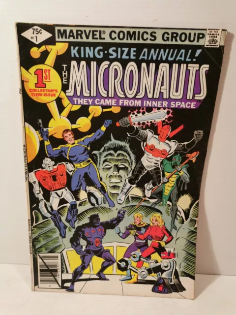 Micronauts King Size Annual, Vol 1 No 1 .1979 1st Collectors Issue Marvel Comics