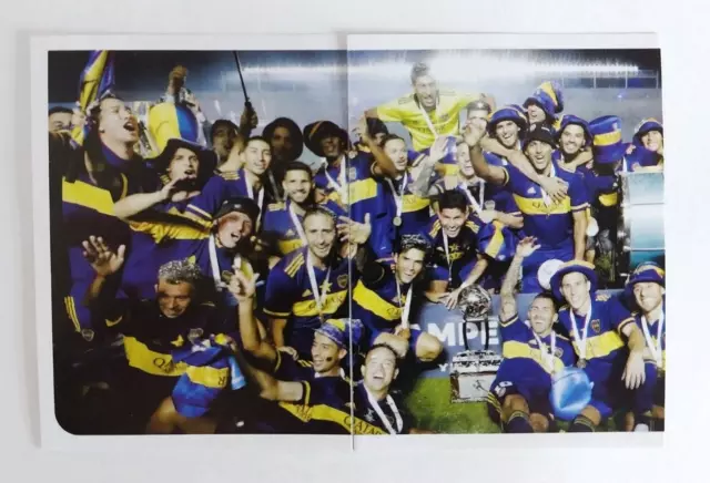 2021 Panini Fútbol Argentino Boca Juniors Maradona Cup Champion Sticker Puzzle 3