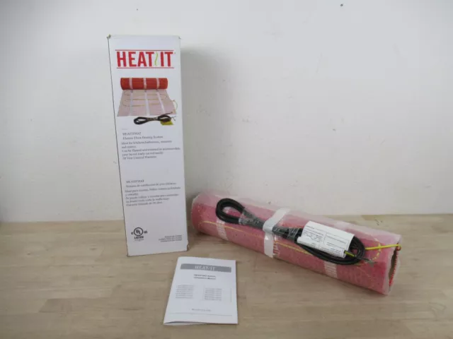 Heatit 25 Sqft  Warm mat Electric Radiant Self-Adhesive Floor Heat System