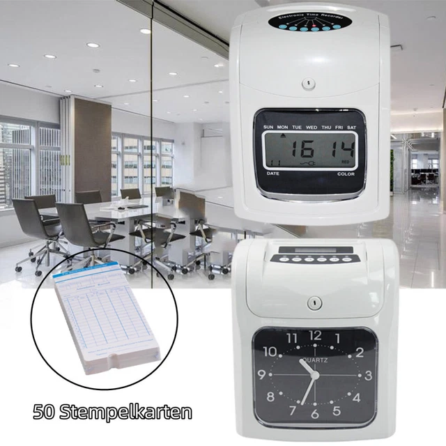 Berichtsheft Ausbildung ECUTEE Elektronische Stechuhr Stempeluhr