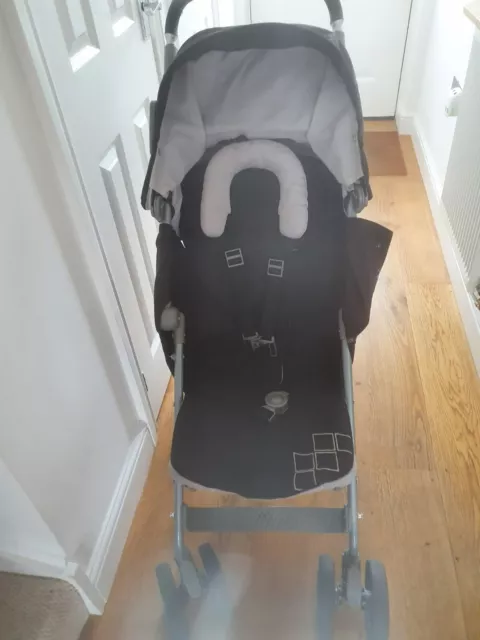 Maclaren Techno XT Stroller - Black/Silver