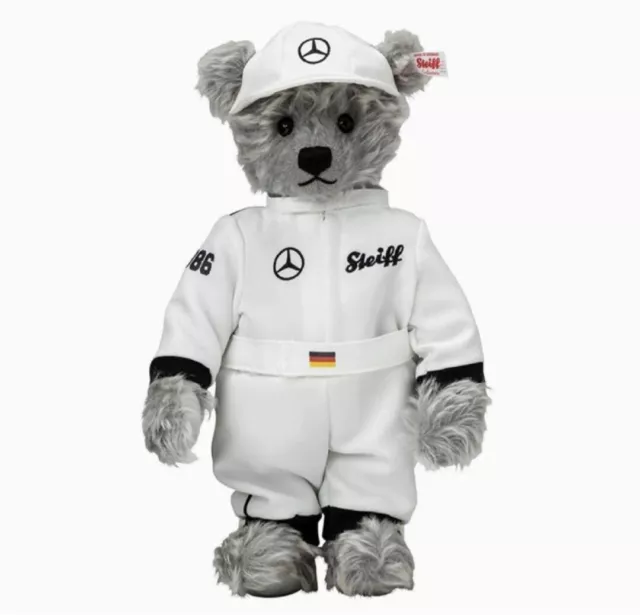 NEW Teddy Bear Mercedes-Benz Collection Mercedes-Benz x Steiff Racing Suit