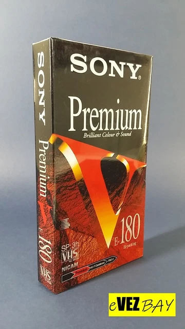 Videocassetta VHS Vergine SONY E-120 120 Minuti DYNAMICRON - Nuova - Foto 1
