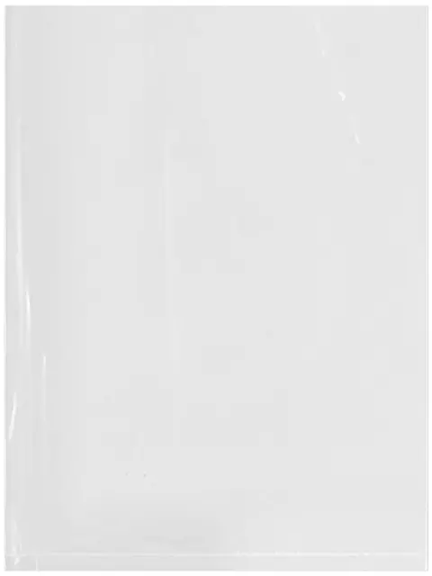 Plymor Flat Open Clear Plastic Poly Bags, 2 Mil, 6" X 8" (Case of 1000)