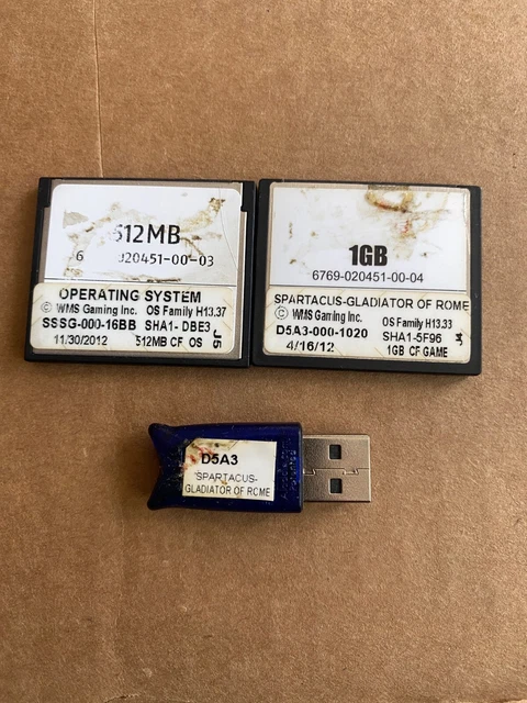 Spartacus Gladiator Of Rome Software And Dongle Wms