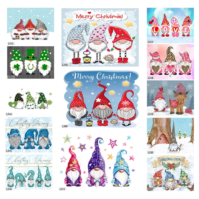 50x40cm Paint By Numbers Gnome Oil for Adults Children Room Home Wall Decor Gift 2