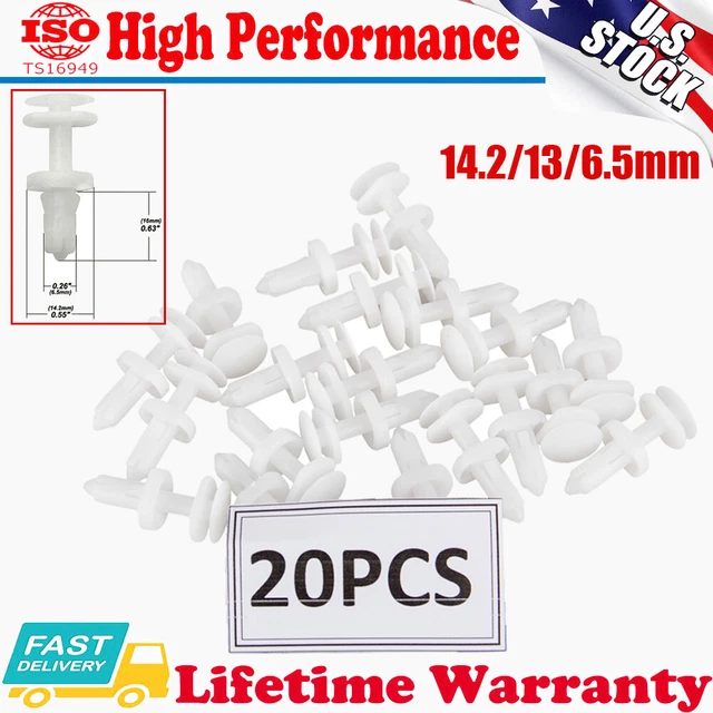 20X Clips Door Panel Retainer Push Type Pin Nut Holder For GMC Chevy C/K 1500