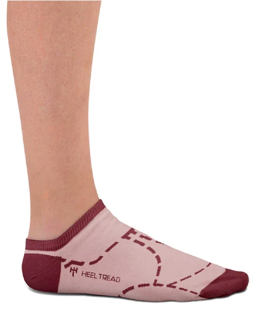 SOCKS Heel Tread Cotton Ankle Motorsports Gift Men NEW 7½-11½ UK PinkPig