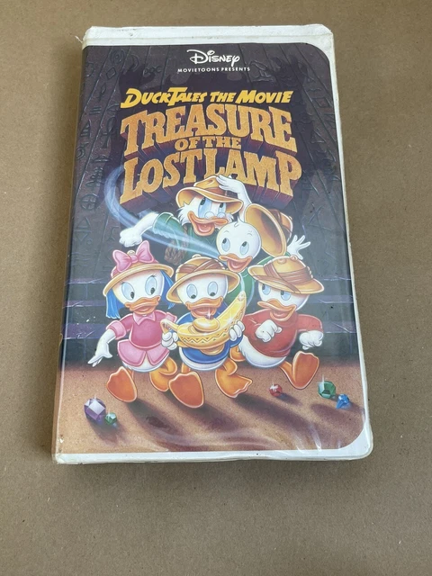 WALT DISNEY DUCKTALES The Movie: Treasure of the Lost Lamp (VHS, 1991 ...
