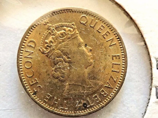 1964 Jamaica Half Penny "Elizabeth ll" Coin