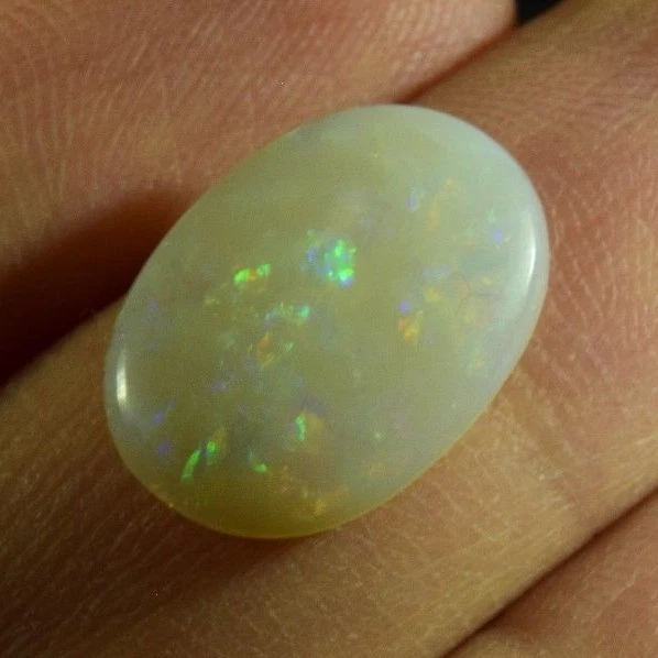 Opale Noble D'Australie (Coober Pedy) - Cabochon 2.40 Carats - Neuf Avec étiquette