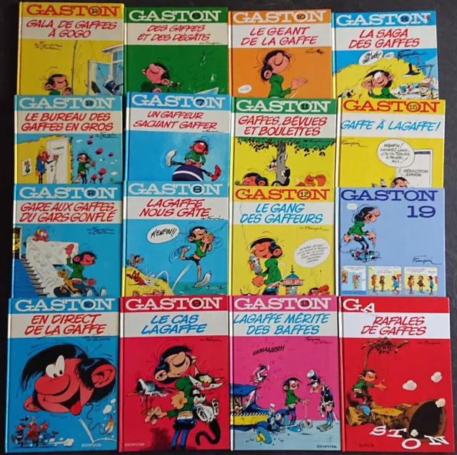 Choix de BD Gaston à l'unité (ou lot sur mesure),  lire la description svp !