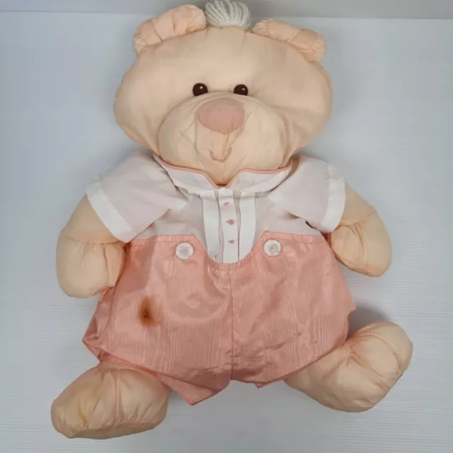 Fisher Price Puffalump Orange Bear Vintage 1980s