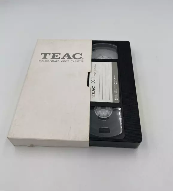 Blank Used VHS Video Tapes Bulk Lot x8  - TDK BASF Teac National - E-180  E-240 3