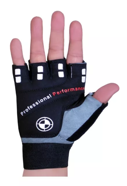 EVO Fitness Guantes Ciclismo Gimnasio Levantamiento de Pesas culturismo CORREAS 3