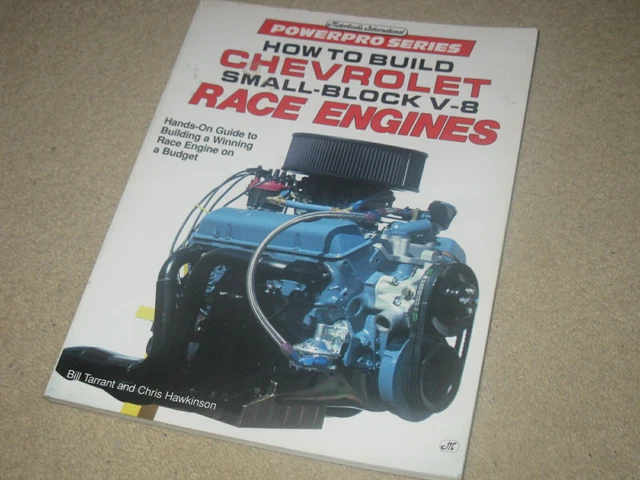 Homemade Racing V8 Engine HOW TO BUILD Chevrolet Small Block V8 Race Engines Book Workshop Manual ...