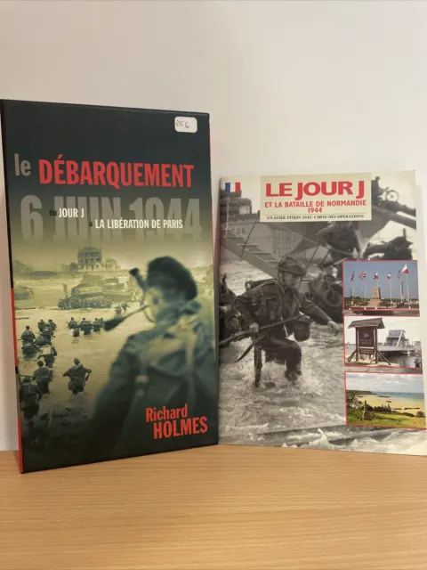 Lot 2 Livres Débarquement Normandie 1944 / Histoire Seconde Guerre Mondiale