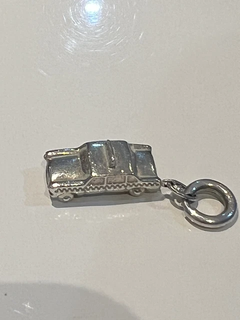 TIFFANY CO. Taxi Cab Charm for bracelet or Necklace Sterling