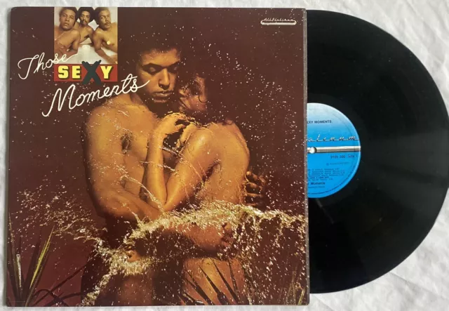 The Moments - Those Sexy Moments - Vinyl LP - U.K. All Platinum - 1974 EX