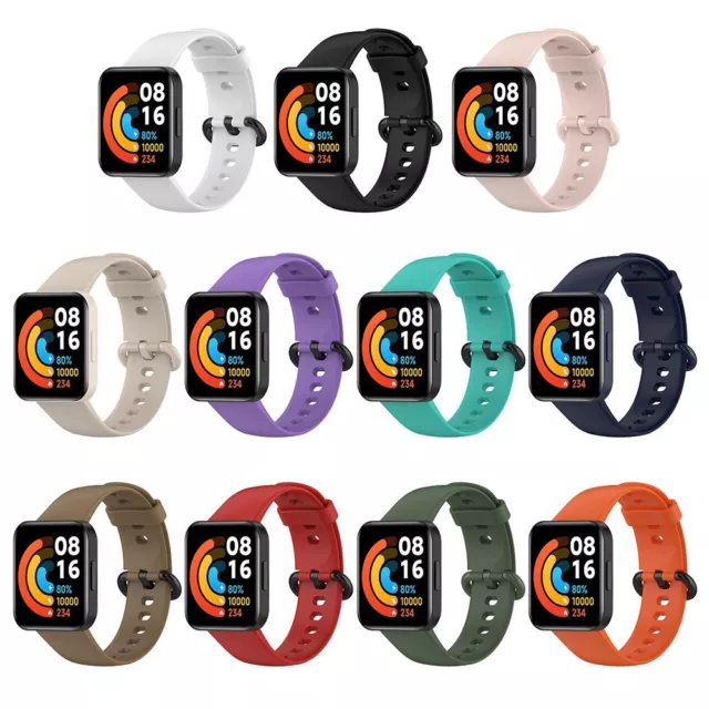 Wristband Silicone Strap For Xiaomi Mi Watch 2 Lite/Redmi Watch 2 Lite