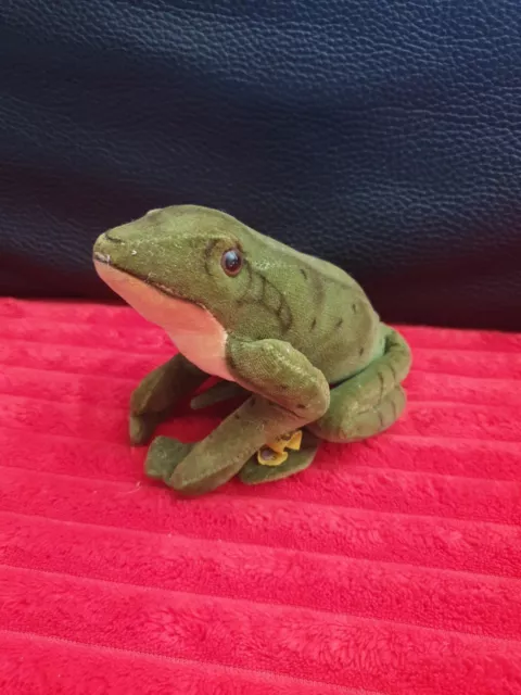 Steiff Frosch Froggy 2370/10 10cm lang 60er KF