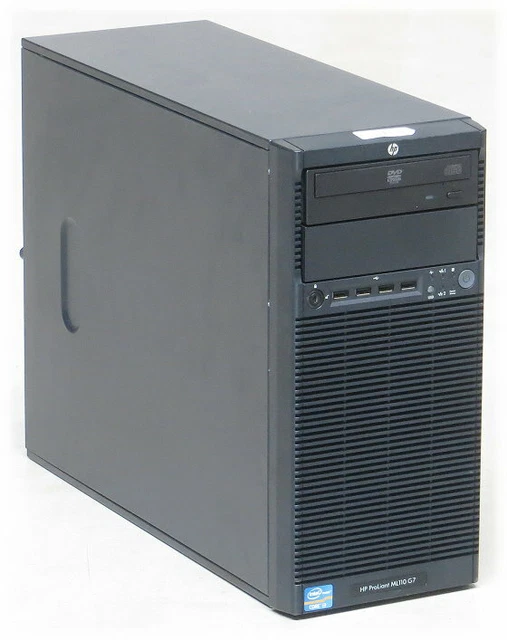 HP PROLIANT ML110 G7 i32100 3,1 GHz 4 Go DVD Raid B110i serveur tour