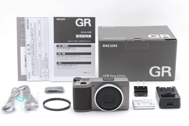 "New Unused" Ricoh GR III 24.2 MP Diary Edition Digital Camera From Japan