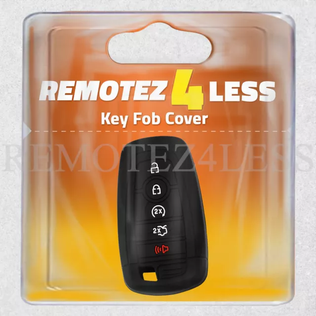 Key Fob Cover for 2018 2019 Ford F-150 Raptor Remote Case Rubber Skin Jacket