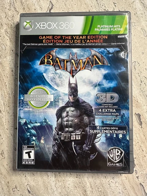 Jogo Batman Arkham Asylum Game of the Year Edition Greatest Hits -  Playstation 3 - Seminovo - Games Guard