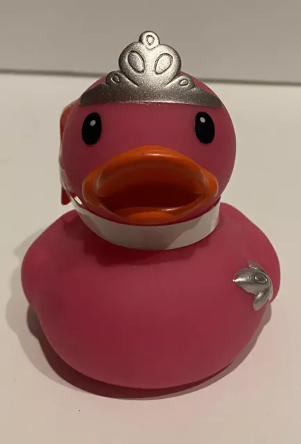 PINK PRINCESS DUCK Infantino Fun Time RUBBER DUCK (Limited Edition