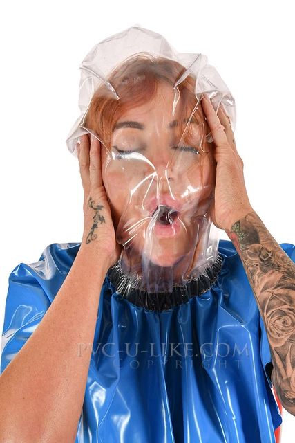 Pvc Smock PVC PLASTIC VINYL Fetish enclosed Plastic smock One piece PVC cape £21. ...