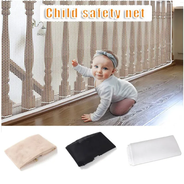 Child Safety Protective Net Multipurpose Bannister Guard Deck Fence Fine M;AW