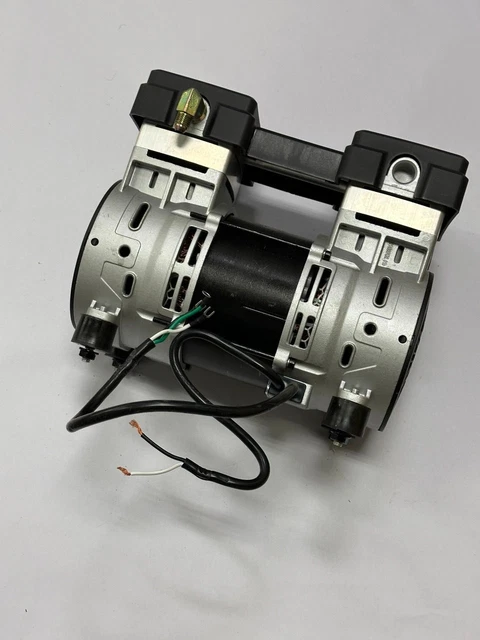 Thomas MI4000Ra Dual Piston Oil-Less Air Compressor Pump Motor 110/120V 50/60Hz