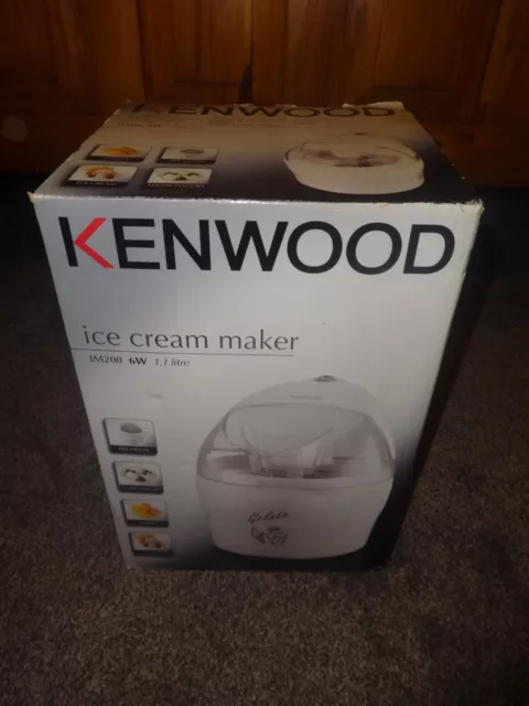 kenwood ice cream maker