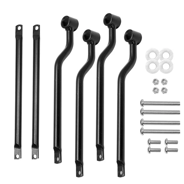 NEW SaddleBag Support Mount Bar Brackets Harley Softail Sportster Touring Dyna