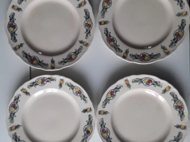 Lot 4 Assiettes De Poids York Barbell – Vintage – 2,5 Lb Chacune – Standard