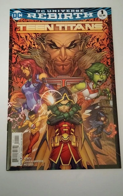 Teen Titans #1 Dc Universe Rebirth Damian Knows Best Comic Book Kid Flash Robin