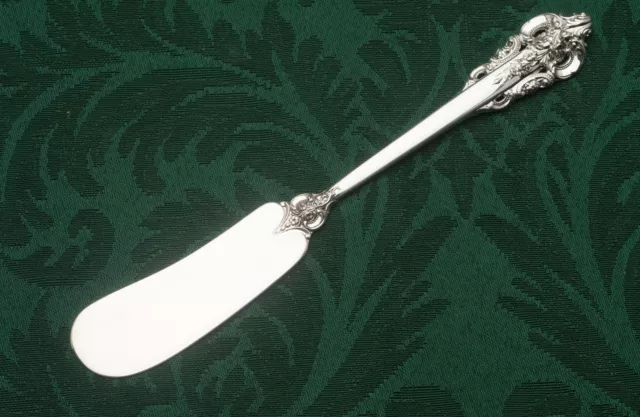 Grande Baroque by Wallace Sterling Silver flat handle Butter Spreader