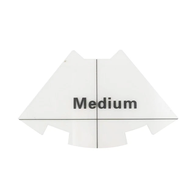 Key Acrylic Plate Cute Triangle Key Fob Pouch Template For Sewing Transparent 5