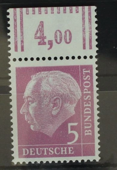 BRD 179y W OR postfrisch Oberrand ungefaltet #GF879