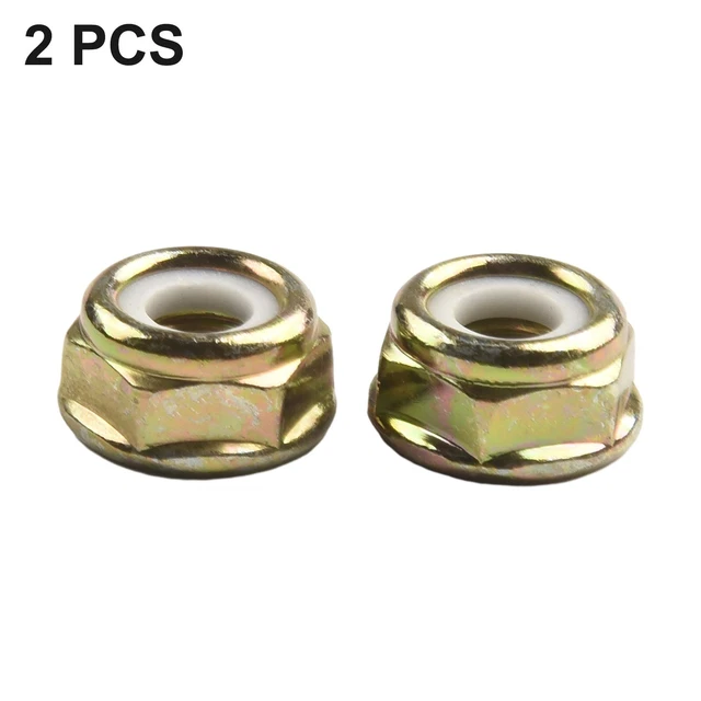 M10×1.25 Nut Metal 2 Pcs For Lawn Trimmer Brand New Excellent Service Life