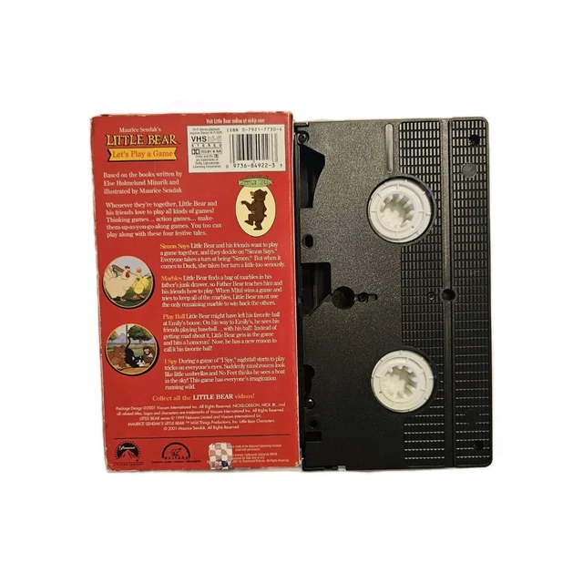 LITTLE BEAR - Lets Play a Game (VHS, 2001) Nick Jr. Nickelodeon £11.17 ...