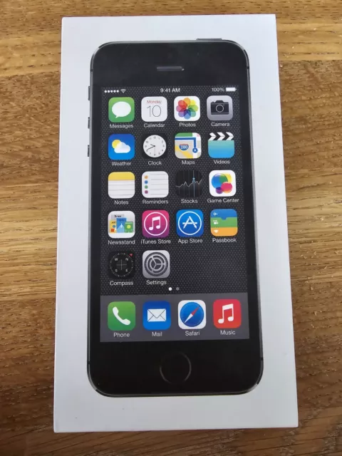 Apple iPhone 5s - 16GB - Space Grau (Ohne Simlock) A1457