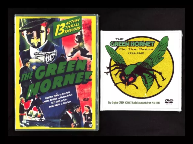 THE GREEN HORNET 1940 Serial, 2 Disc DVD + Bonus Gift, NEW! SEALED! Free Ship!