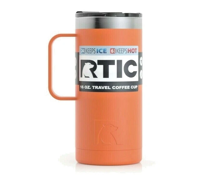 RTIC Travel Coffee Cup (16 oz), Tangerine 6