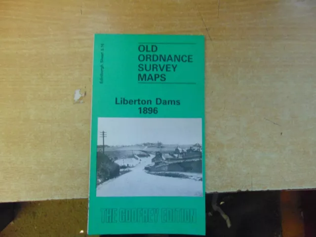 Godfrey Edition Old OS Maps, Liberton Dams, Edinburgh, 1896 Edition