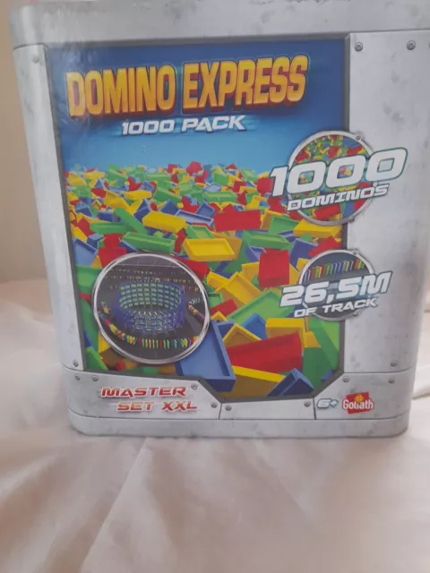 Domino Express Re-fill Pack 1000 dominos Goliath Games Family Fun **Missing Lid