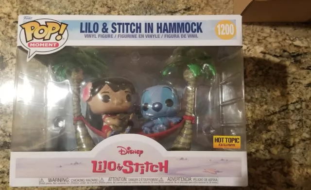 LILO & Stitch en hamaca POP! Momentos #1200