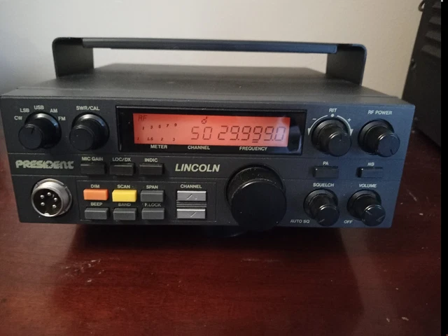 President Lincoln 10 Meter Radio Cw/Lsb/Usb/Am/Fm President Lincoln 10 Meter Radio Cw/Lsb/Usb/Am/Fm