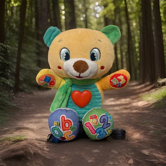 CLEMENTONI INTERACTIVE BABY Bear Soft Talking Teddy Bear Toy £6.52 ...